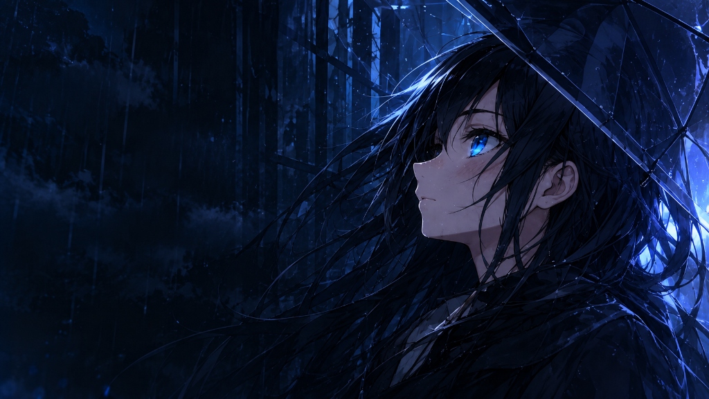 Atmospheric manga artwork